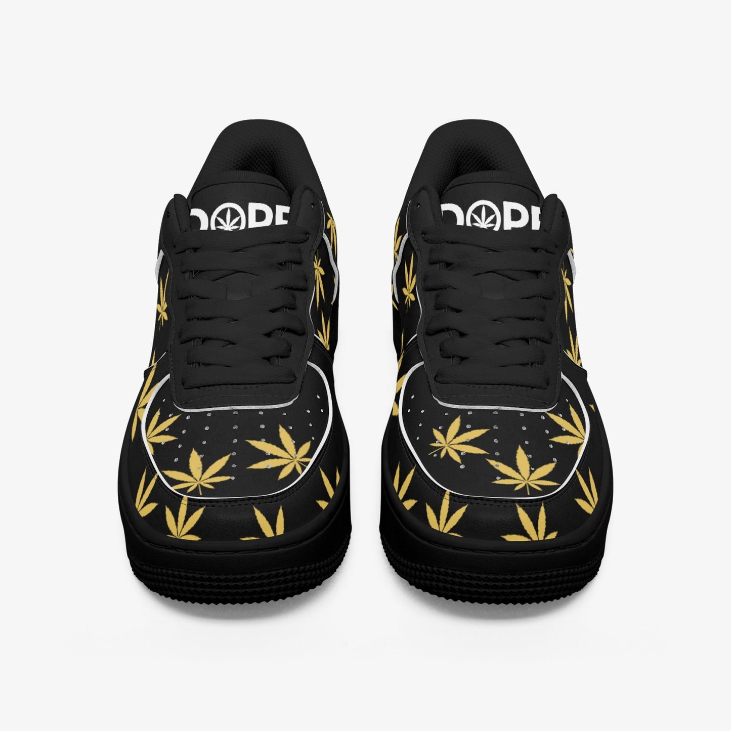 Weed Force 1 Gold Leaf Edition Black