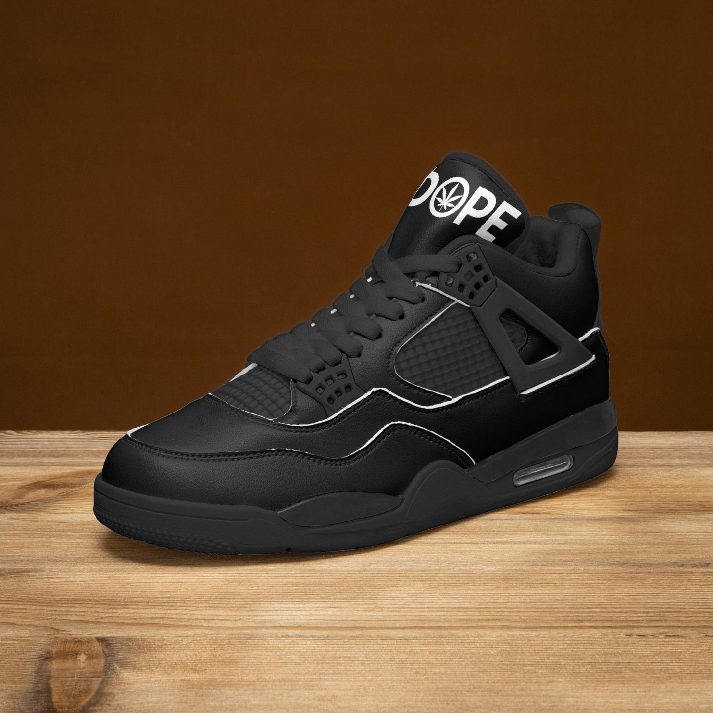 DOPE Black AJ4 Signature Shoe