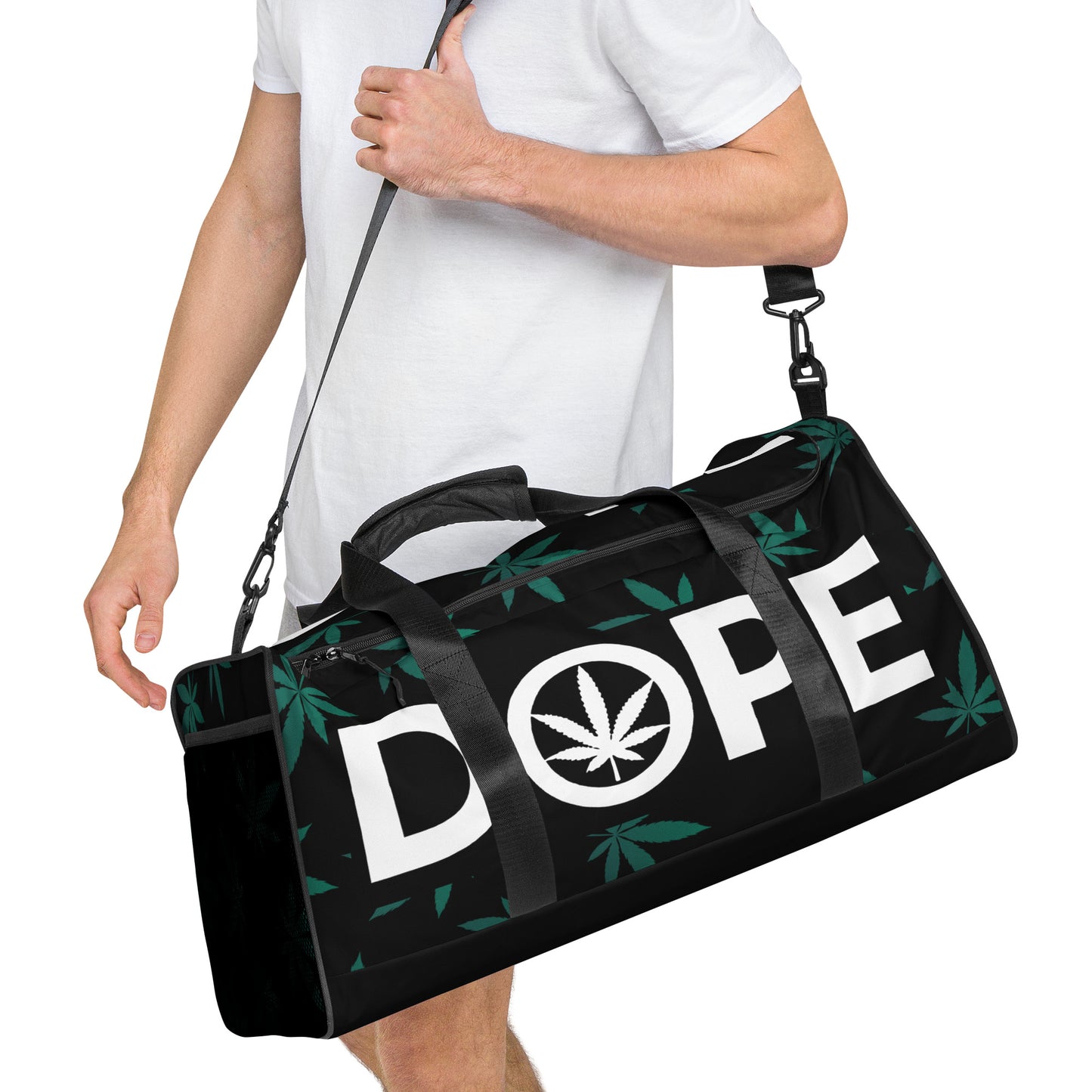 Green Leaf Duffle bag