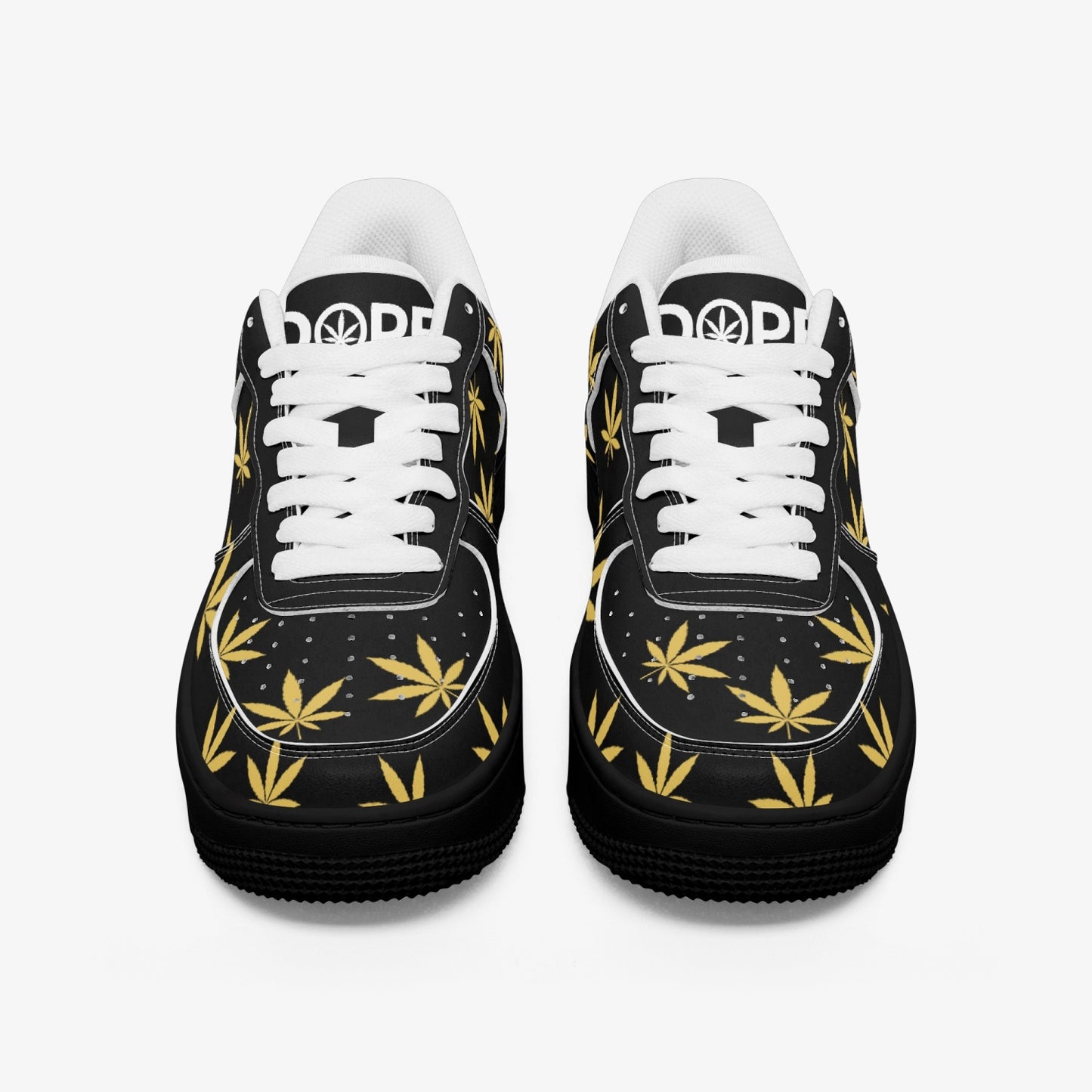 Weed Force 1 Gold Leaf Edition Black