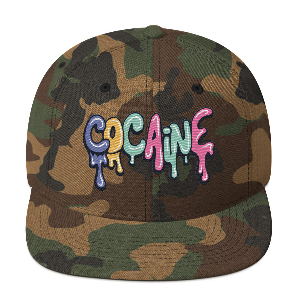 Cocaine Snapback Hat