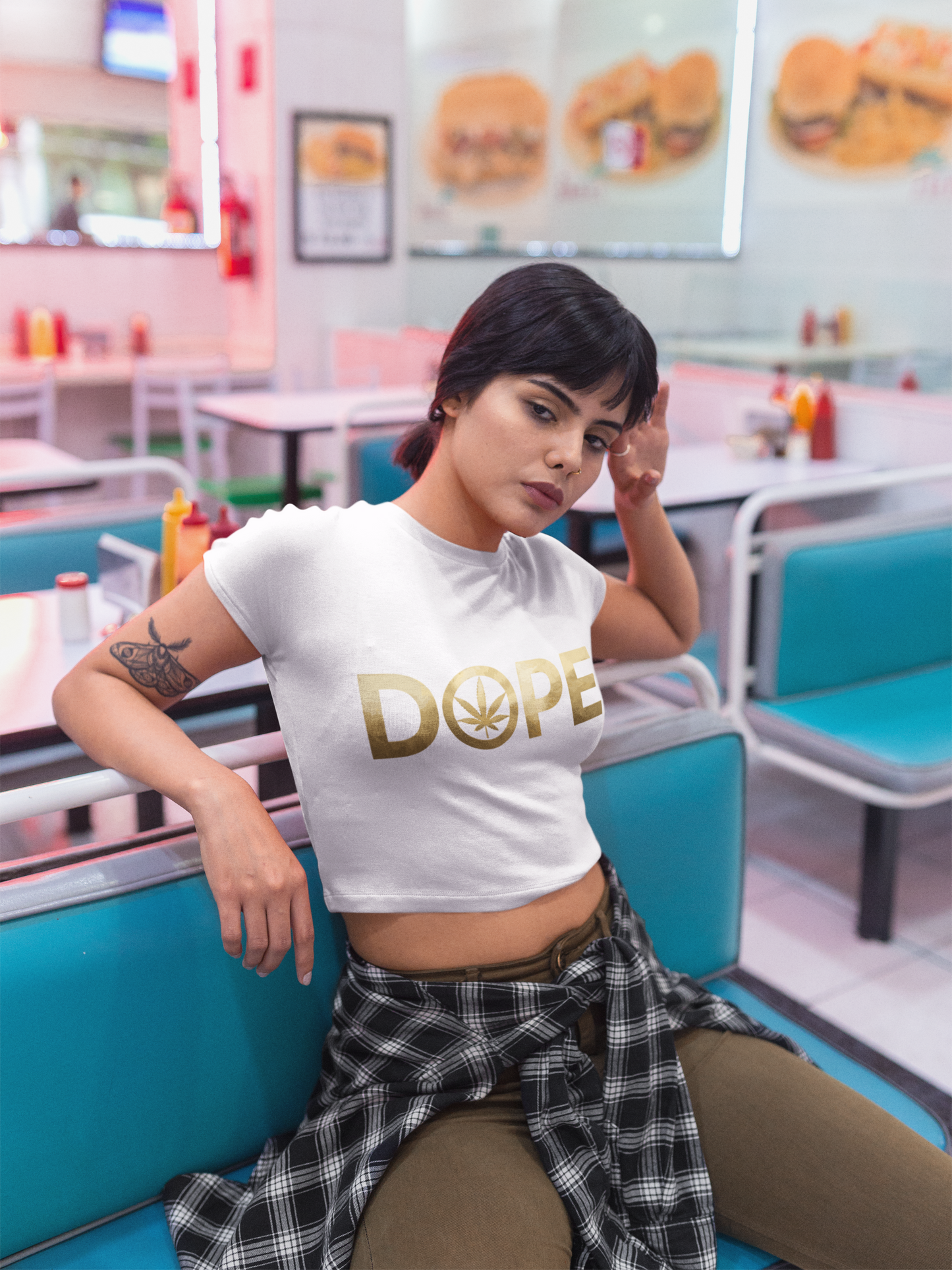 DOPE Signature Women’s Crop Tee