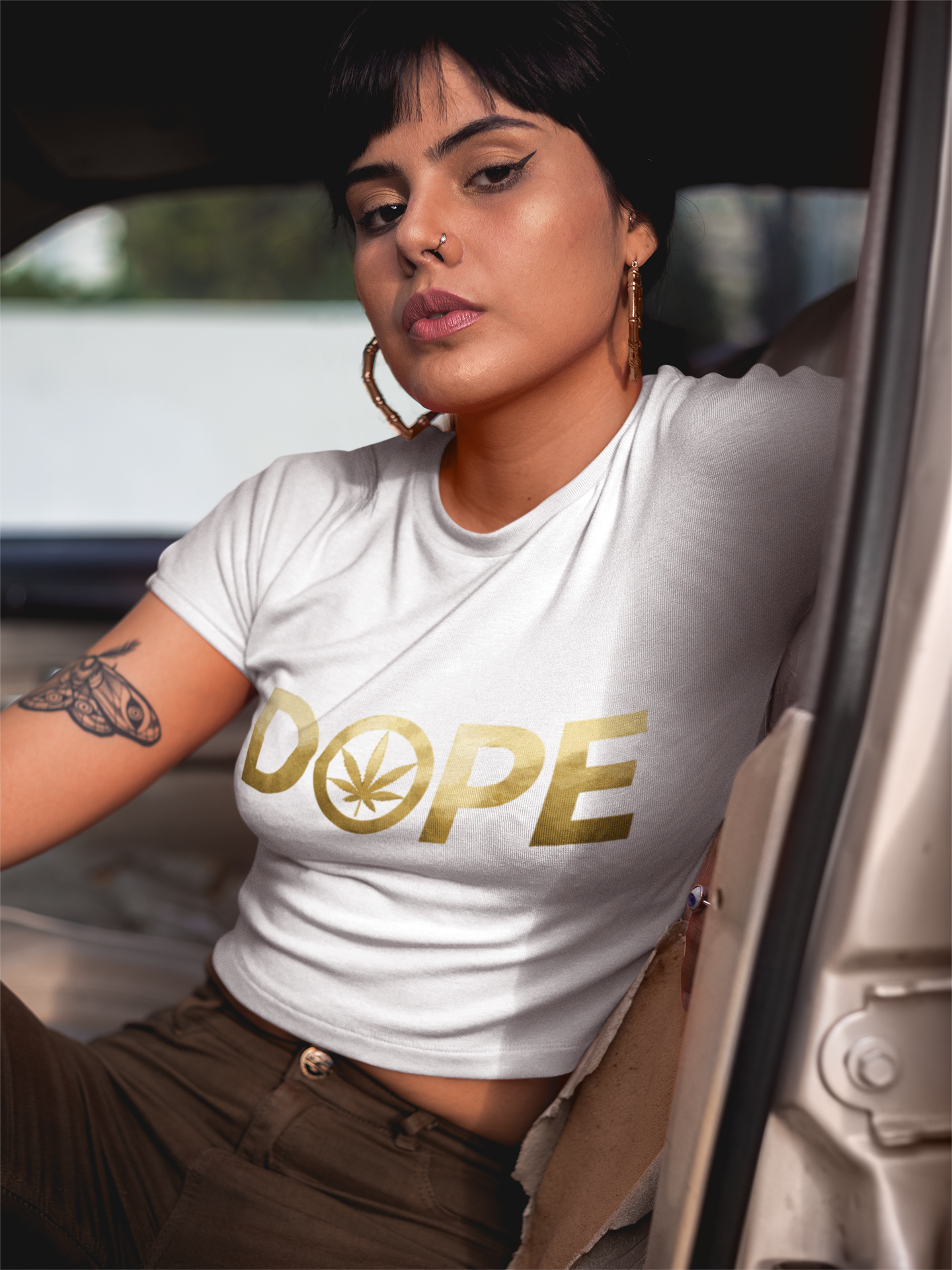 DOPE Signature Women’s Crop Tee